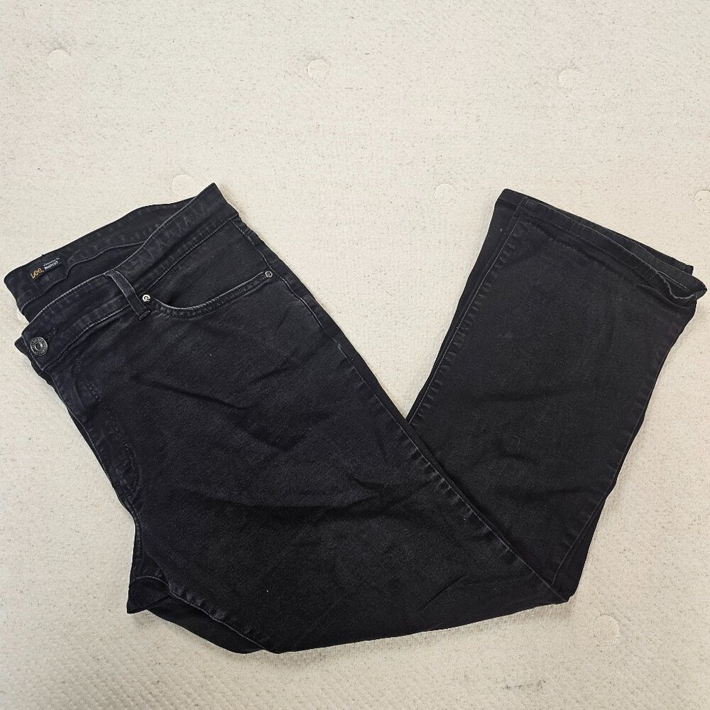 Lee Women's Black Bootcut Jeans in Size 18W